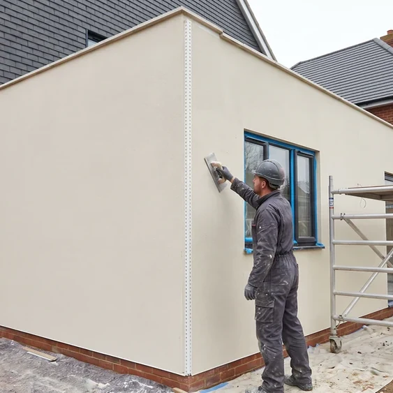 Monocouche Rendering on a UK property